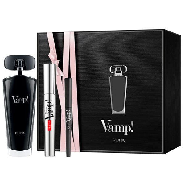 Pupa Vamp Rosso Set Regalo Donna Profumo 100Ml Mascara Vamp 9Ml E